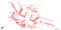 GUIDON   TE DE FOURCHE pour Honda GL 1800 GOLD WING TOUR DCT, NAVI, AIRBAG de 2020