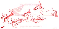 COUVERCLES LATERAUX pour Honda GL 1800 GOLD WING TOUR DCT, NAVI, AIRBAG de 2020