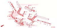 GUIDON   TE DE FOURCHE pour Honda GL 1800 GOLD WING TOUR DCT de 2020