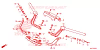GUIDON   TE DE FOURCHE pour Honda GL 1800 GOLD WING TOUR de 2021