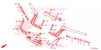 GUIDON   TE DE FOURCHE pour Honda GL 1800 GOLD WING TOUR de 2020