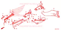 COUVERCLES LATERAUX pour Honda GL 1800 GOLD WING TOUR de 2020