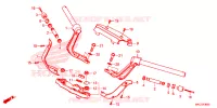 GUIDON   TE DE FOURCHE pour Honda GL 1800 GOLD WING TOUR de 2020