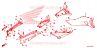 COUVERCLES LATERAUX pour Honda GL 1800 GOLD WING DCT BLACK MATT de 2020