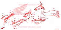 COUVERCLES LATERAUX pour Honda GL 1800 GOLD WING TOUR, RED de 2020