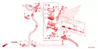 MAITRE CYLINDRE pour Honda GL 1800 GOLD WING TOUR, RED de 2020