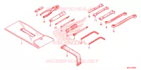 OUTIL pour Honda GL 1800 GOLD WING TOUR, RED de 2020