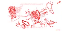 POMPE A HUILE pour Honda GL 1800 GOLD WING TOUR RED de 2020