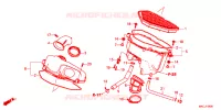 FILTRE A AIR pour Honda GL 1800 GOLD WING TOUR DCT, NAVI, AIRBAG de 2020