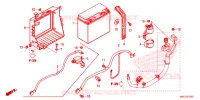 BATTERIE pour Honda GL 1800 GOLD WING BAGGER DCT de 2020