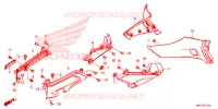 COUVERCLES LATERAUX pour Honda GL 1800 GOLD WING BAGGER DCT de 2020