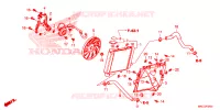 RADIATEUR pour Honda GL 1800 GOLD WING DCT de 2020