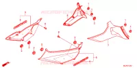 COUVERCLES LATERAUX pour Honda GL 1800 GOLD WING ABS de 2015
