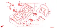 SELLE pour Honda GL 1800 GOLD WING ABS NAVI AIRBAG de 2015