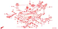 CADRE pour Honda GL 1800 GOLD WING ABS de 2015