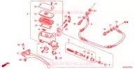 MAITRE CYLINDRE pour Honda GL 1800 GOLD WING ABS de 2015