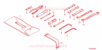 OUTIL pour Honda GL 1800 GOLD WING ABS de 2015