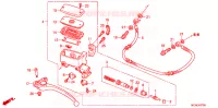 MAITRE CYLINDRE pour Honda GL 1800 GOLD WING ABS AIRBAG de 2015