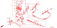MAITRE CYLINDRE pour Honda GL 1800 GOLD WING ABS de 2015