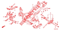 CARROSSERIE DE CHASSIS (WW125EX2A/EX2B) pour Honda PCX 125 de 2014