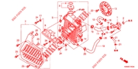 RADIATEUR (WW125EX2A/EX2B) pour Honda PCX 125 de 2014