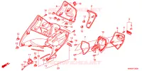 PROTEGE JAMBES pour Honda PCX 125 de 2010