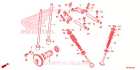 ARBRE A CAMES   SOUPAPE pour Honda FOURTRAX 520 FOREMAN 4X4 ES PS de 2021
