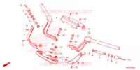 GUIDON   TE DE FOURCHE pour Honda GL 1800 GOLD WING DCT de 2021