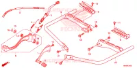 PEDALE   REPOSE PIED pour Honda FOURTRAX 520 FOREMAN 4X4 ES PS de 2021