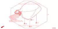 SELLE pour Honda FOURTRAX 520 FOREMAN 4X4 ES PS de 2021