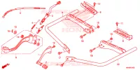 PEDALE   REPOSE PIED pour Honda FOURTRAX 520 FOREMAN 4X4 BASE de 2021
