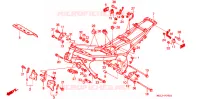 CADRE pour Honda CBR 600 de 1997