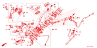 FAISCEAU DES FILS/PORTE CLE (WW125M/AM/N/AN) pour Honda PCX 125 de 2021