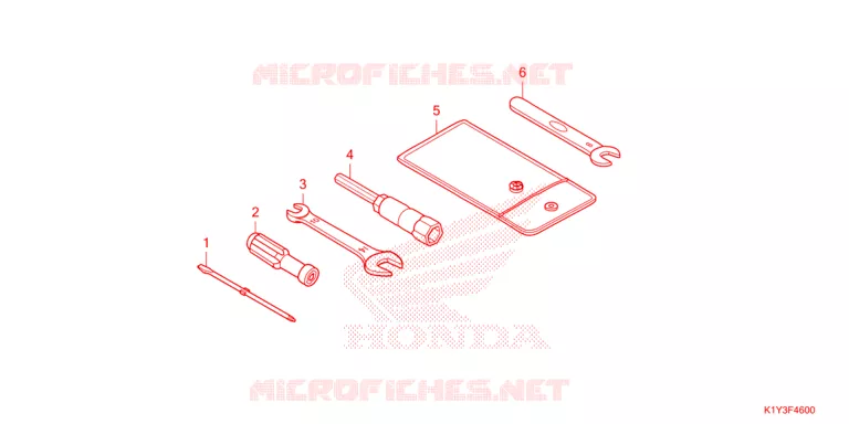 OUTIL Honda SCOOTER 125 PCX 2021  WW125AM