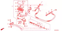 MAITRE CYLINDRE pour Honda GL 1800 GOLD WING ABS de 2013