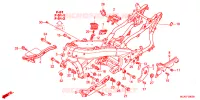 CADRE pour Honda GL 1800 GOLD WING ABS de 2013