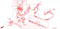MAITRE CYLINDRE pour Honda GL 1800 GOLD WING ABS de 2013