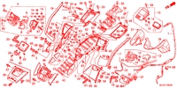 COUVERCLE (GL1800C/D/E/F/G/H) pour Honda GL 1800 GOLD WING ABS NAVI AIRBAG de 2013