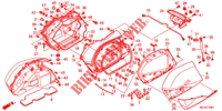 SACOCHE (GL1800C/D/E/F/G/H) pour Honda GL 1800 GOLD WING ABS NAVI AIRBAG de 2013