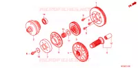TRANSMISSION PRIMAIRE pour Honda GL 1800 GOLD WING ABS de 2013