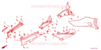 COUVERCLES LATERAUX pour Honda GL 1800 GOLD WING DCT de 2021