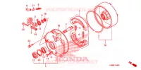 TAMBOUR DE FREIN ARRIERE pour Honda TRX 250 FOURTRAX RECON Electric Shift de 2007