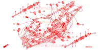 CADRE pour Honda TRX 250 FOURTRAX RECON Standard de 2007