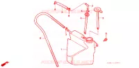 VASE D'EXPANSION pour Honda GL 1500 GOLD WING SE de 1996