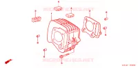 CYLINDRE pour Honda WAVE 100 de 2010