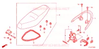 SELLE pour Honda WAVE 100 de 2010