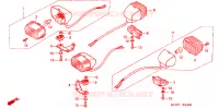 CLIGNOTANT pour Honda XR 200 de 2006