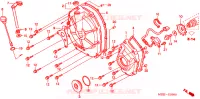 CARTER D'EMBRAYAGE pour Honda CB 599 HORNET de 2005