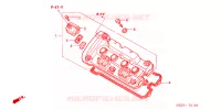 COUVRE CULASSE pour Honda CB 599 HORNET de 2005