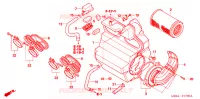 FILTRE A AIR pour Honda CB 599 HORNET de 2005
